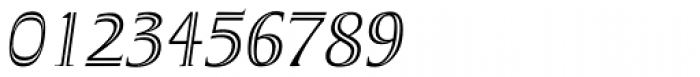 Sergel Italic Font OTHER CHARS
