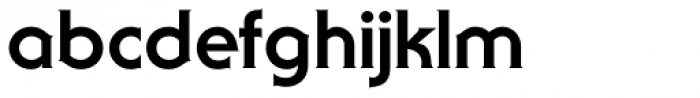 Serif Gothic ExtraBold Font LOWERCASE