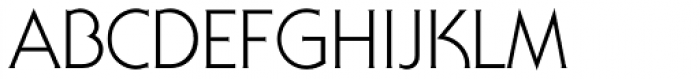 Serif Gothic Light Font UPPERCASE