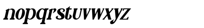 SerifClub Bold Italic Font LOWERCASE