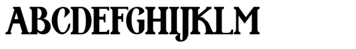 SerifClub Extra Bold Font UPPERCASE