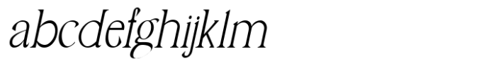 SerifClub Light Italic FONT