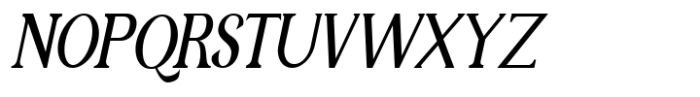 SerifClub Medium Italic Font UPPERCASE