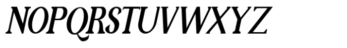 SerifClub Semi Bold Italic Font UPPERCASE