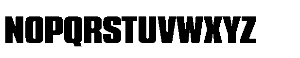 Serifenlose Linear Antiqua SLA Condensed Font UPPERCASE
