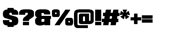 Serifenlose Linear Antiqua SLA Expanded Font OTHER CHARS