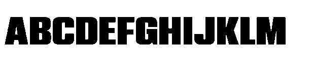 Serifenlose Linear Antiqua SLA Medium Font UPPERCASE
