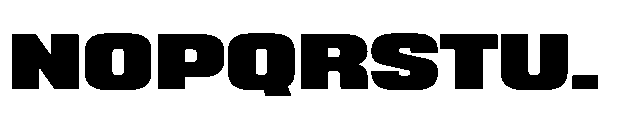 Serifenlose Linear Antiqua SLA Ultra Expanded Font UPPERCASE