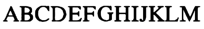 Seriffi Morgan Regular Font UPPERCASE