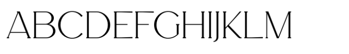 Serift Font UPPERCASE