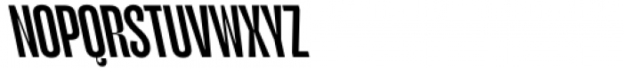 Seriguela Display Semi Bold Reverse Italic Font UPPERCASE