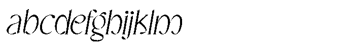 Serinca Italic FONT