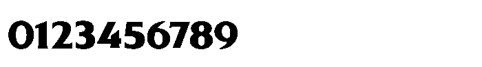 Serith Bold Font OTHER CHARS