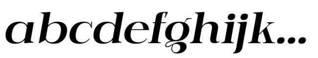 Serling Galleria Bold Italic Font LOWERCASE