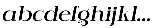 Serling Galleria Semi Bold Italic Font LOWERCASE