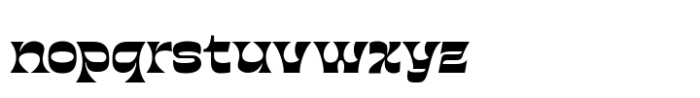 Serodja Regular Font LOWERCASE