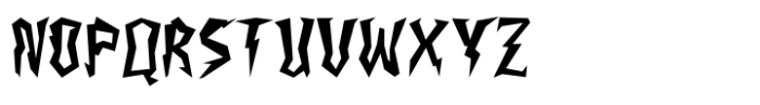 Serpent Wrath Font LOWERCASE
