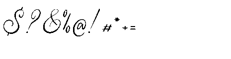 Serphina Lawliam Regular Font OTHER CHARS