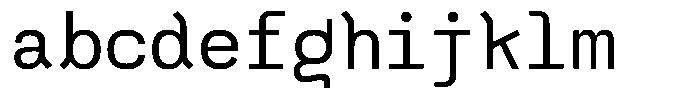 Serua Mono Medium FONT