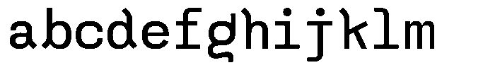 Serua Mono Semi Bold FONT