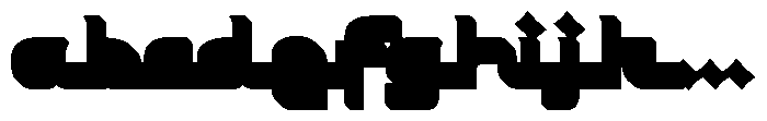 Serunya Ramadhan Extrude FONT