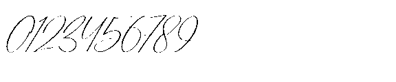 Sesillion Italic Font OTHER CHARS