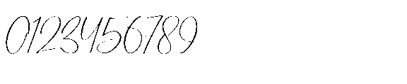 Sesillion Regular Font OTHER CHARS