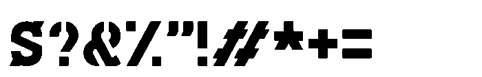 Set Family Set 01 Font OTHER CHARS