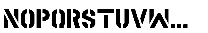 Set Family Set 02 Font LOWERCASE