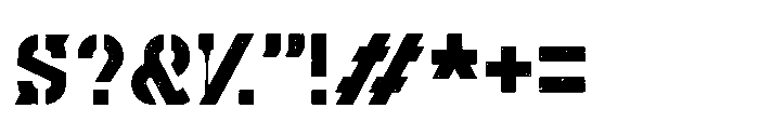 Set Family Set 03 Font OTHER CHARS