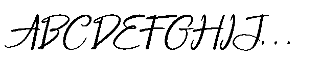 Setalking Italic Font UPPERCASE