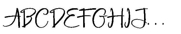 Setalking Regular Font UPPERCASE