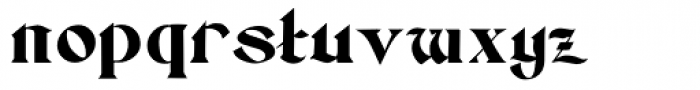 Setebos Font LOWERCASE