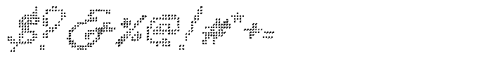 Setra Font OTHER CHARS