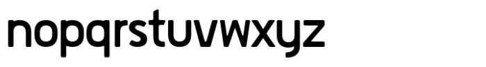 Settled B&W-Semibold Font LOWERCASE