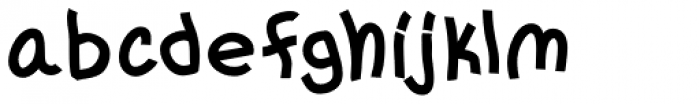 Seussian Font LOWERCASE