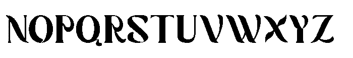 Seven Prince Regular Font UPPERCASE
