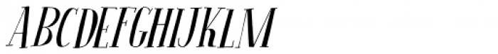 Seven Seas Italic Font UPPERCASE