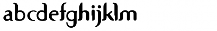 Seven Serif ICG Black Font LOWERCASE