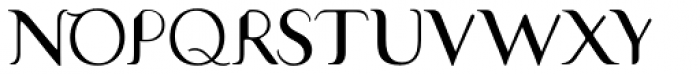 Seven Serif ICG Font UPPERCASE