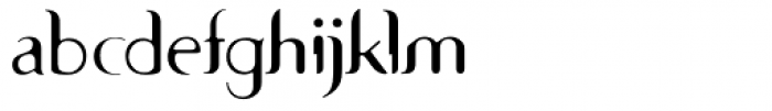 Seven Serif ICG Font LOWERCASE