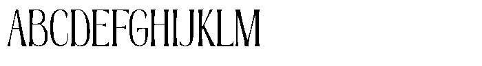 Sevenity Font UPPERCASE