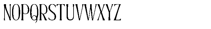 Sevenity Font UPPERCASE