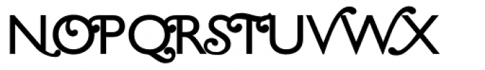 Seviche Font UPPERCASE