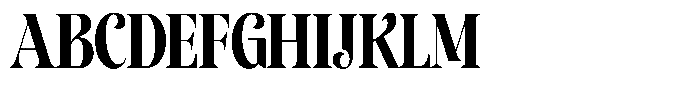Sevontic Black Condensed Font UPPERCASE