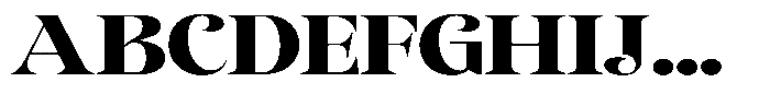 Sevontic Black Expanded Font UPPERCASE