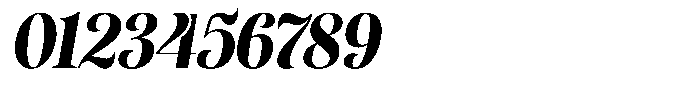 Sevontic Black Semi Condensed Oblique Font OTHER CHARS