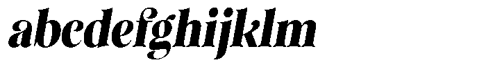 Sevontic Black Semi Condensed Oblique FONT