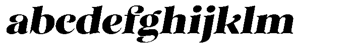 Sevontic Black Semi Expanded Oblique FONT