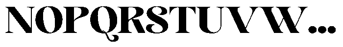 Sevontic Black Semi Expanded Font UPPERCASE